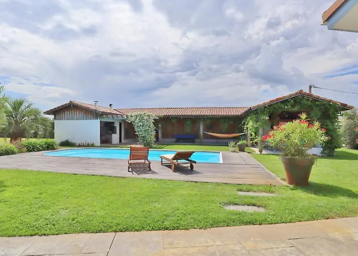 Le spot Landais - Côté piscine